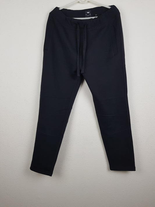 ZARA black open bottom trouser