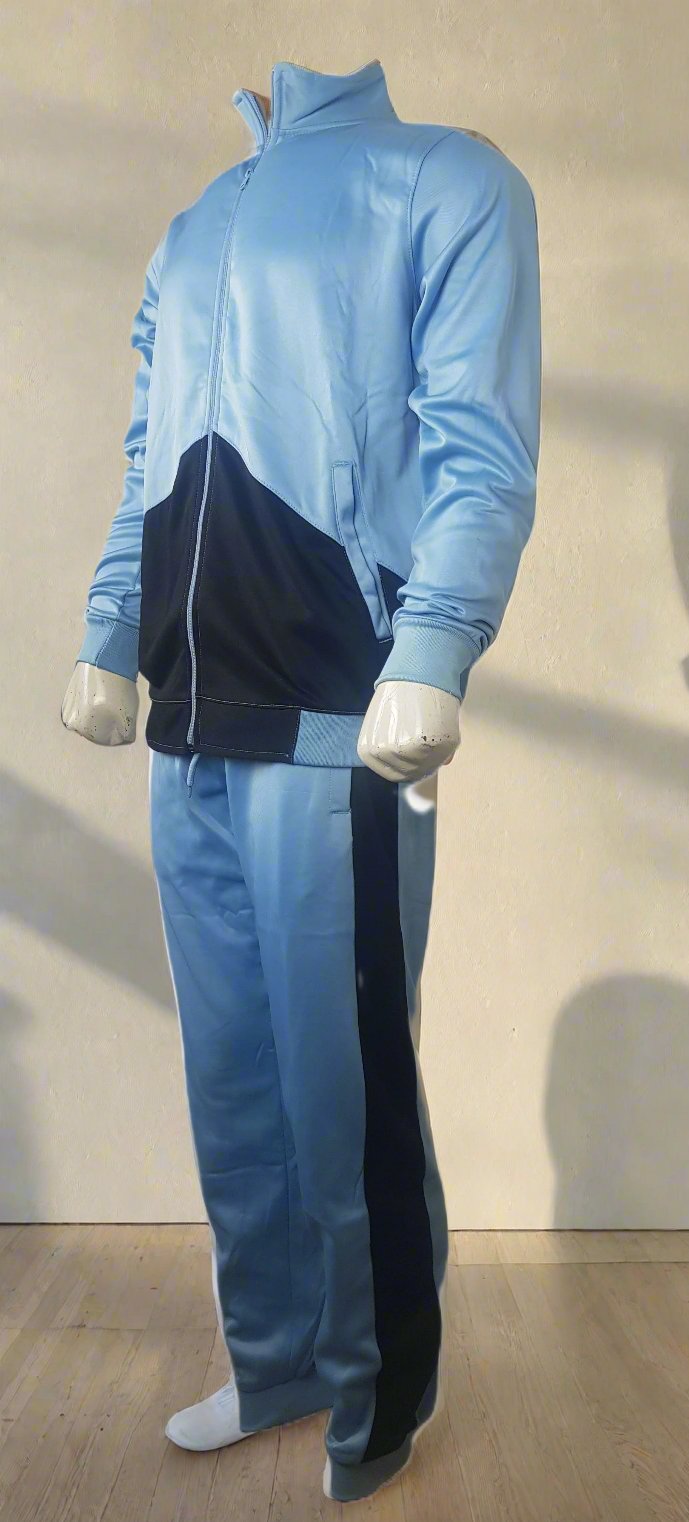 NORTH POLL AND MORE SKY BLUE TRACK SUIT